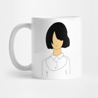 Shy Girl Mug